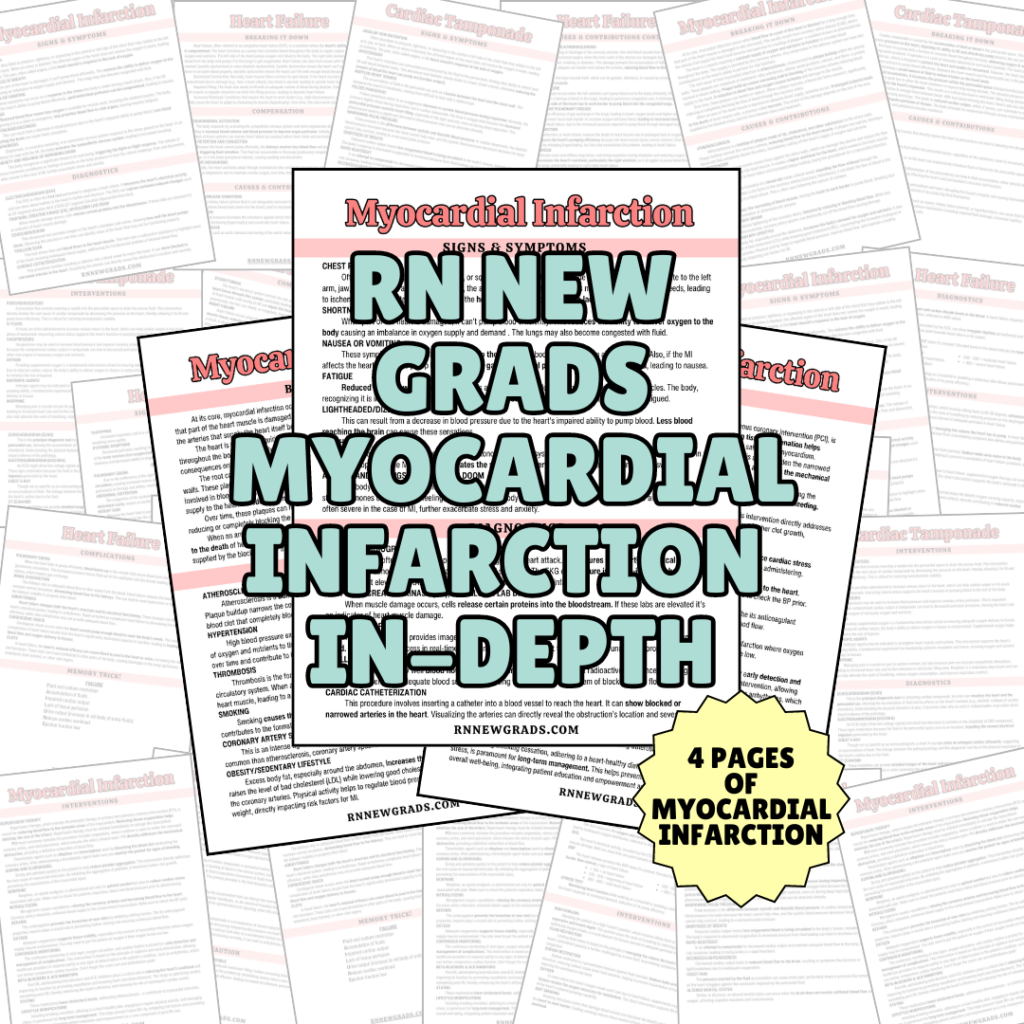 Myocardial Infarction In-Depth - RN New Grads