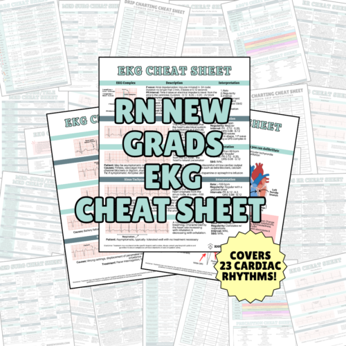EKG Cheat Sheet Product Photo (1)