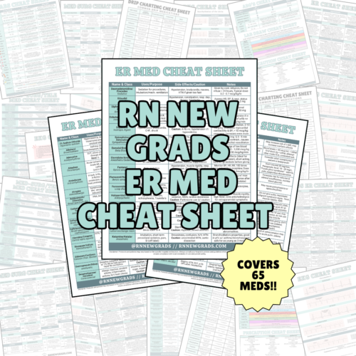 ER MED Cheat Sheet Product Photo (1)