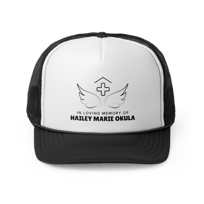 Memorial Tribute Trucker Hat - Honoring Hailey Marie Okula