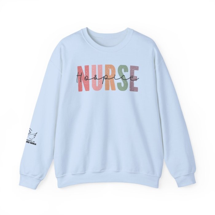 Hospice Nurse Crewneck - Image 41