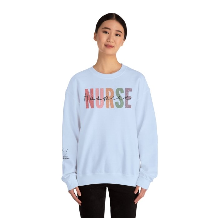 Hospice Nurse Crewneck - Image 44