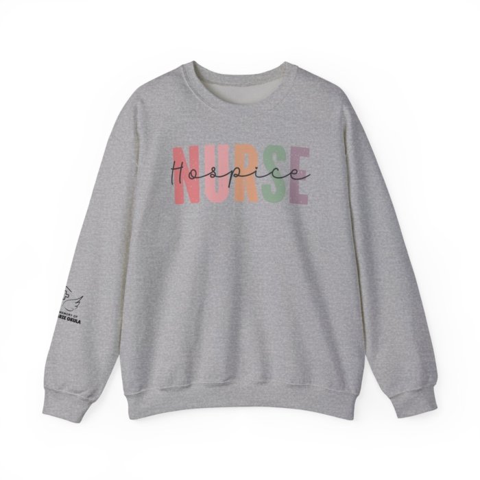 Hospice Nurse Crewneck - Image 36
