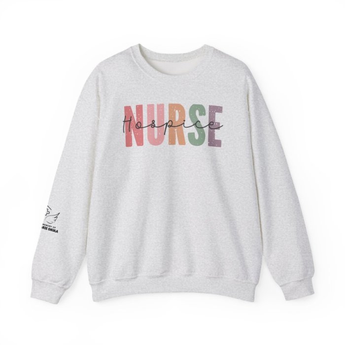 Hospice Nurse Crewneck - Image 26