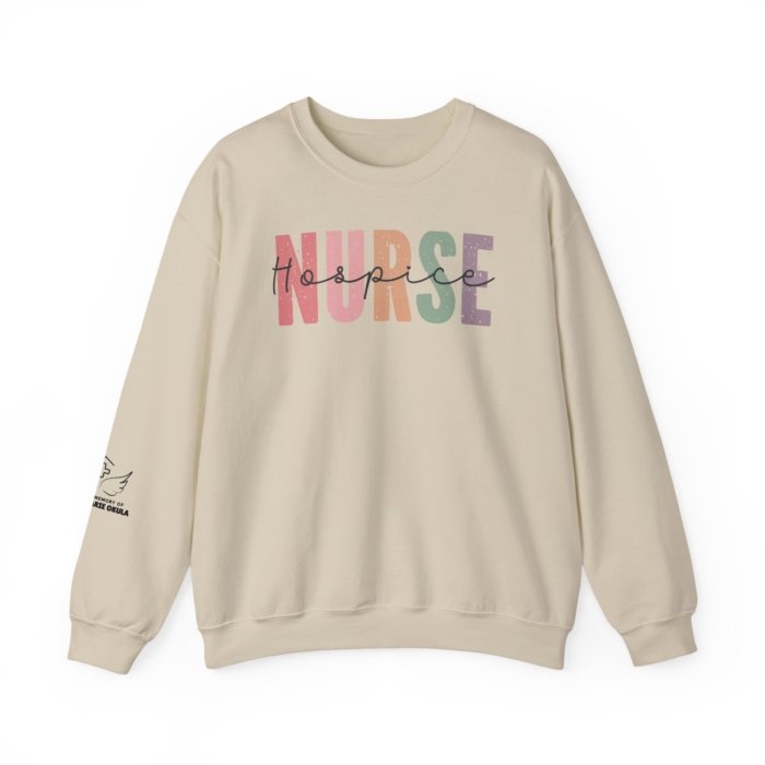 Hospice Nurse Crewneck - Image 31