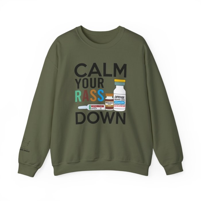 Calm Your RASS Down Crewneck - Image 11