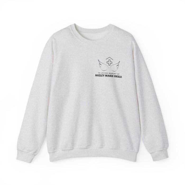 Memorial Tribute Crewneck - Honoring Hailey Marie Okula - Image 11