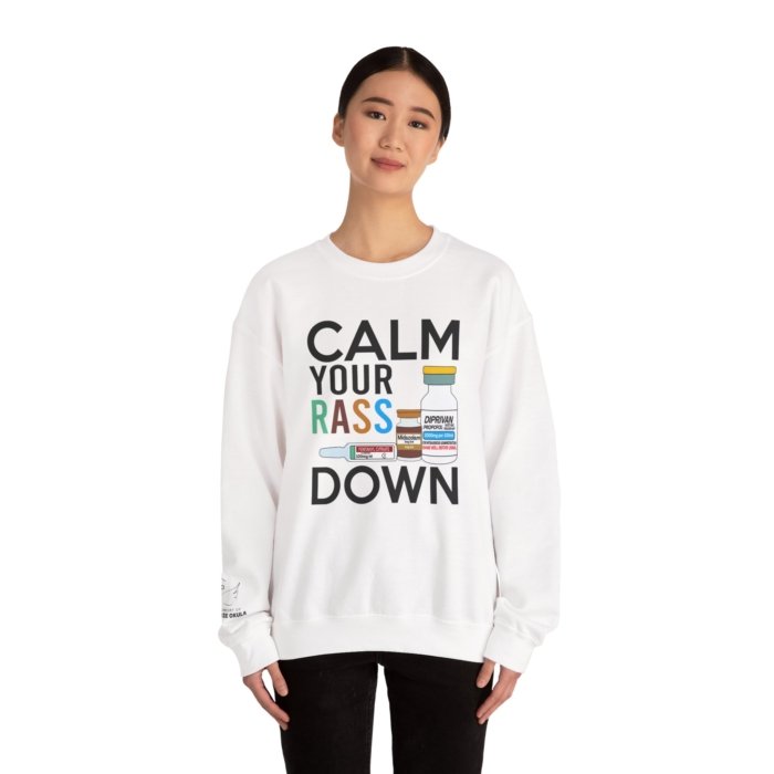 Calm Your RASS Down Crewneck - Image 29