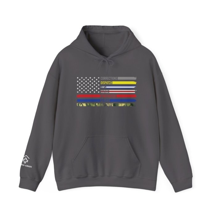First Responder Flag Hoodie