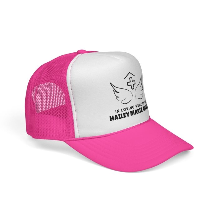 Memorial Tribute Trucker Hat - Honoring Hailey Marie Okula - Image 6