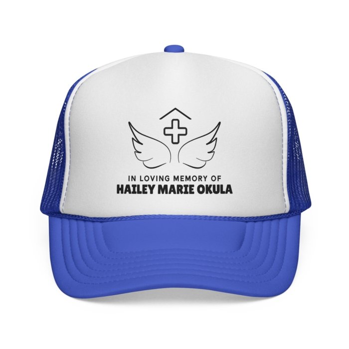 Memorial Tribute Trucker Hat - Honoring Hailey Marie Okula - Image 16