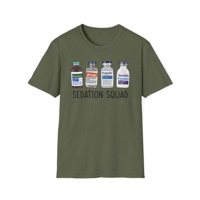 Sedation Squad T-Shirt - Image 14