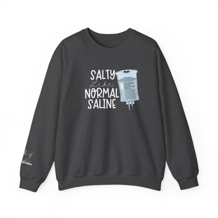 Salty Like Normal Saline Crewneck - Image 10