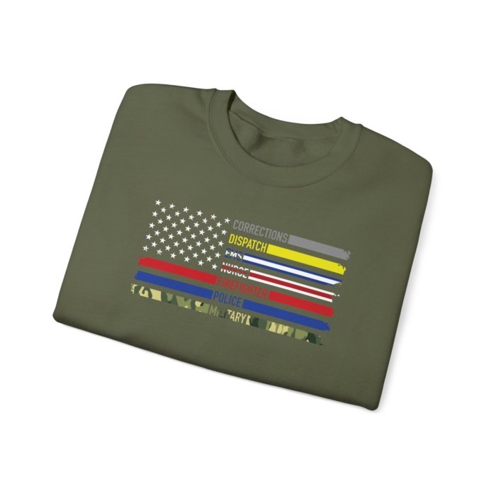 First Responder Flag Crewneck - Image 3