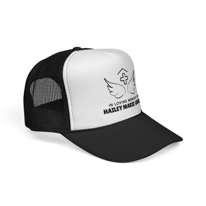Memorial Tribute Trucker Hat - Honoring Hailey Marie Okula - Image 2