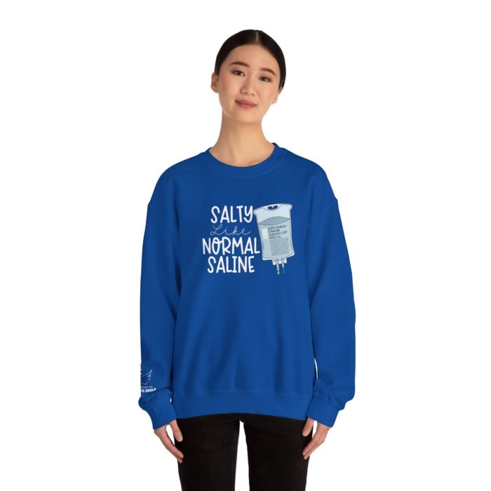 Salty Like Normal Saline Crewneck - Image 4