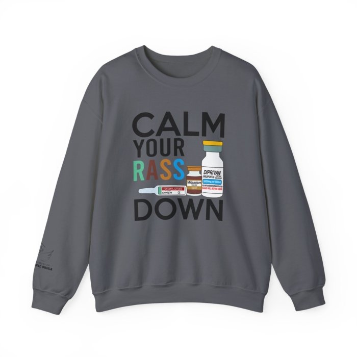 Calm Your RASS Down Crewneck - Image 21