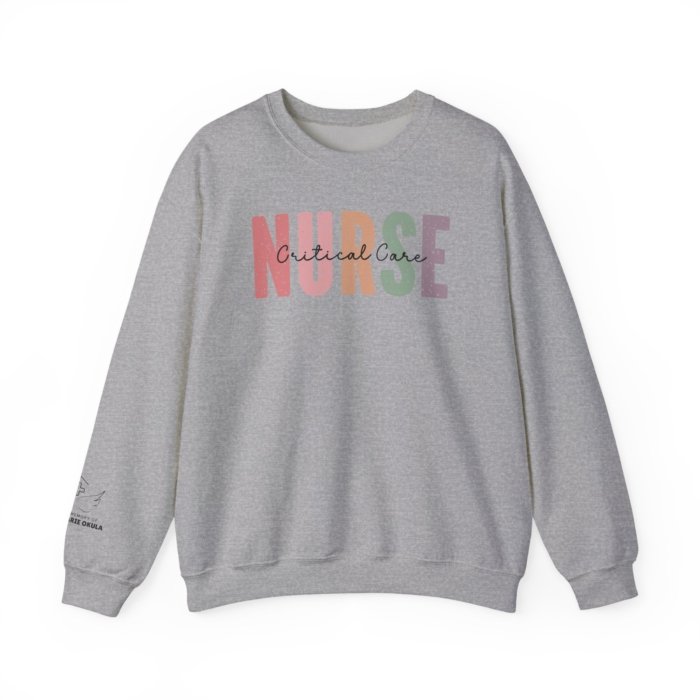 Critical Care Nurse Crewneck - Image 13