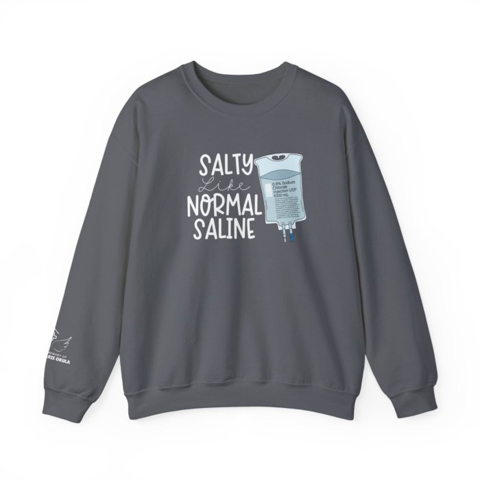Salty Like Normal Saline Crewneck - Image 11