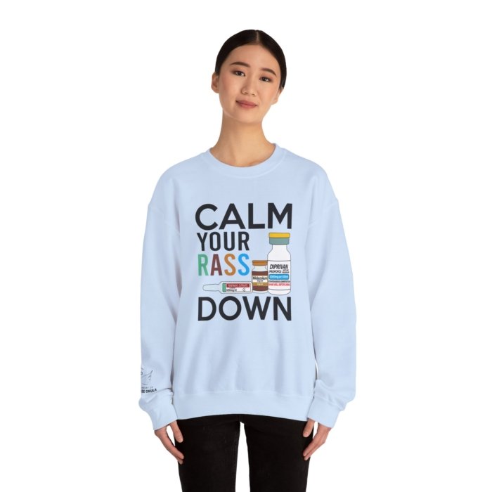 Calm Your RASS Down Crewneck - Image 39
