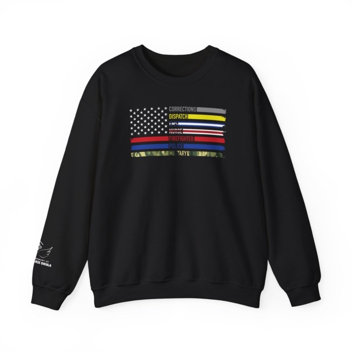 First Responder Flag Crewneck - Image 6