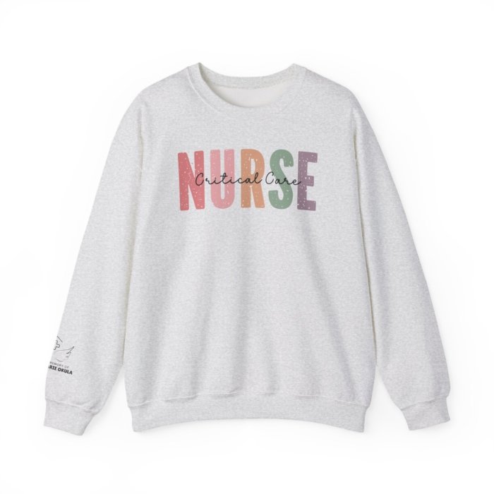 Critical Care Nurse Crewneck - Image 11