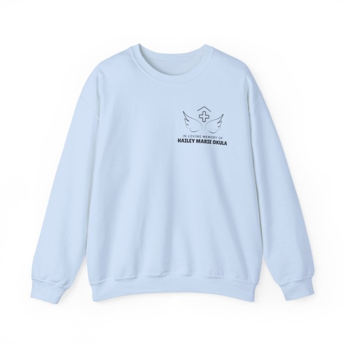 Memorial Tribute Crewneck - Honoring Hailey Marie Okula - Image 14