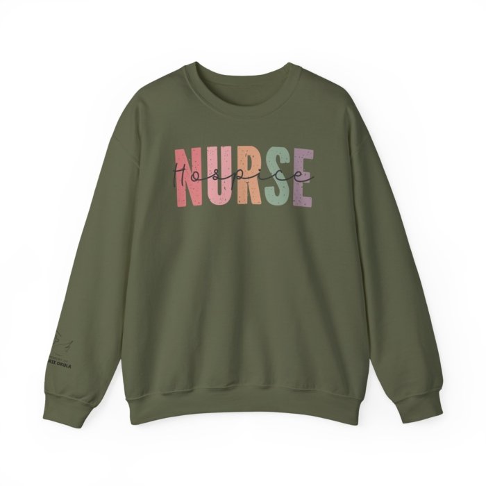 Hospice Nurse Crewneck - Image 7