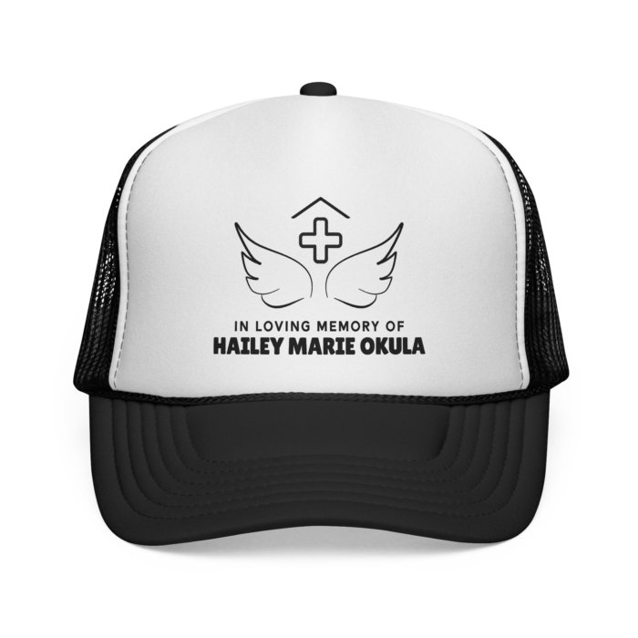 Memorial Tribute Trucker Hat - Honoring Hailey Marie Okula