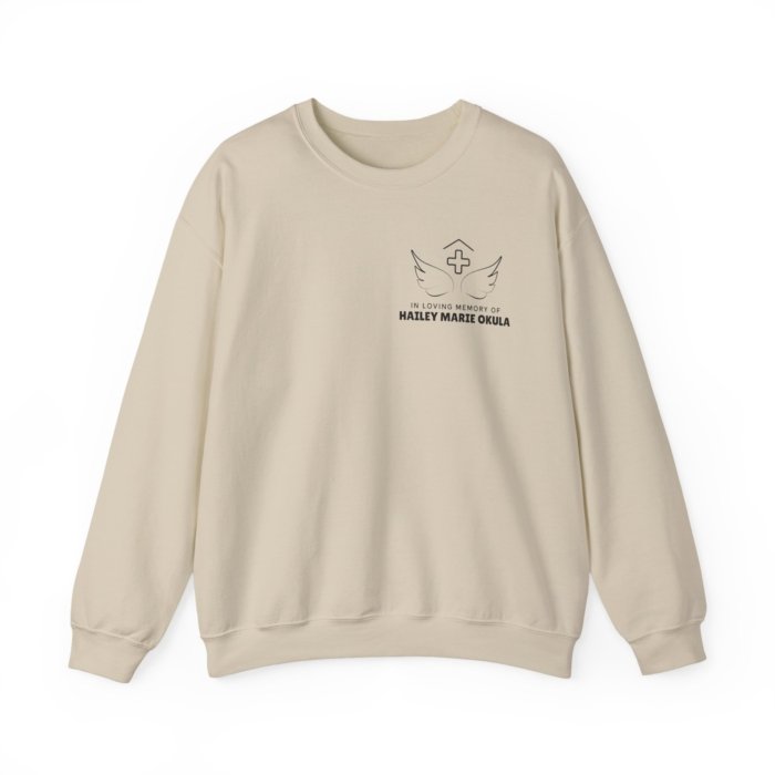 Memorial Tribute Crewneck - Honoring Hailey Marie Okula - Image 12