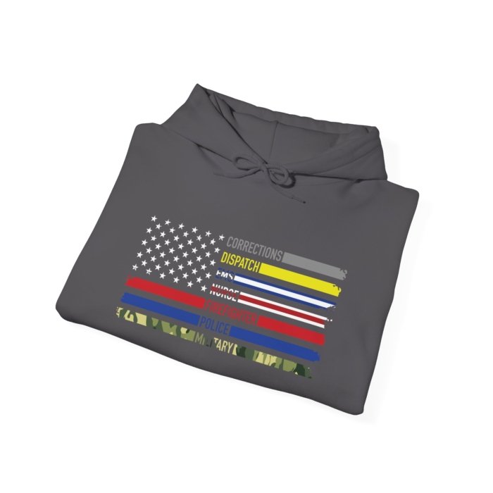 First Responder Flag Hoodie - Image 4