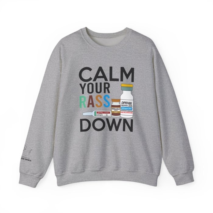Calm Your RASS Down Crewneck - Image 6