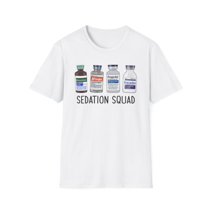 Sedation Squad T-Shirt - Image 5