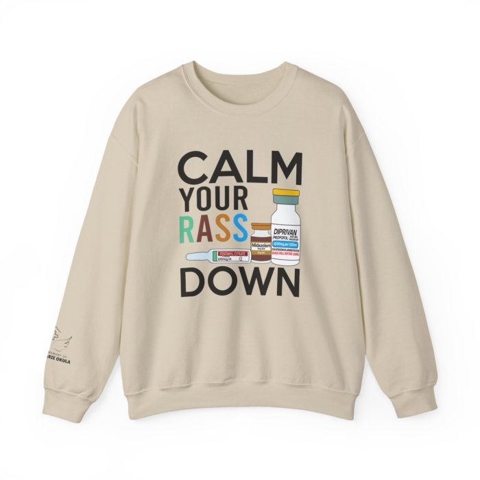 Calm Your RASS Down Crewneck - Image 31