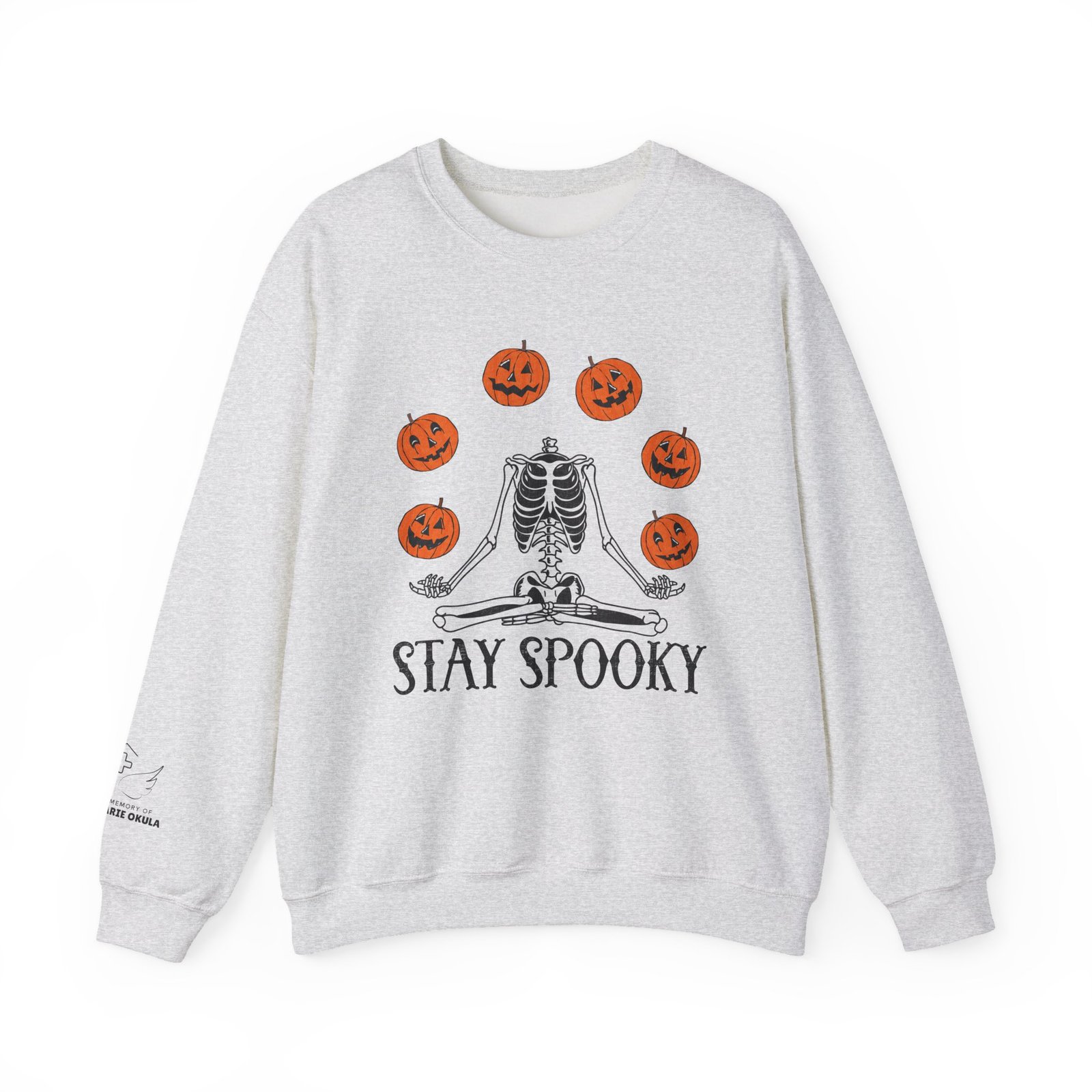 Stay Spooky Skeleton Grunge