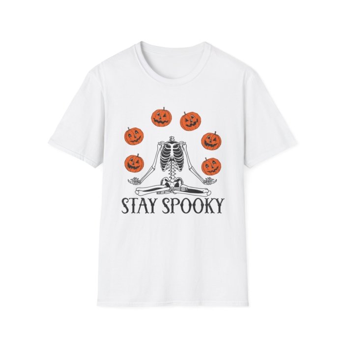 Stay Spooky Skeleton Grunge