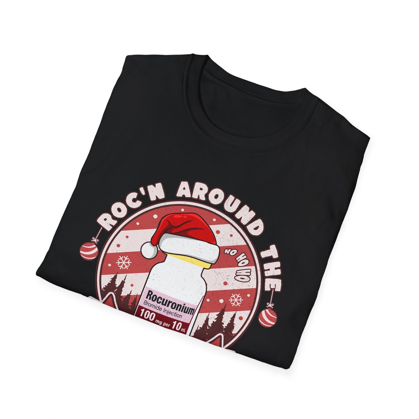 Roc'N Around the Christmas Tree T-Shirt - Image 17