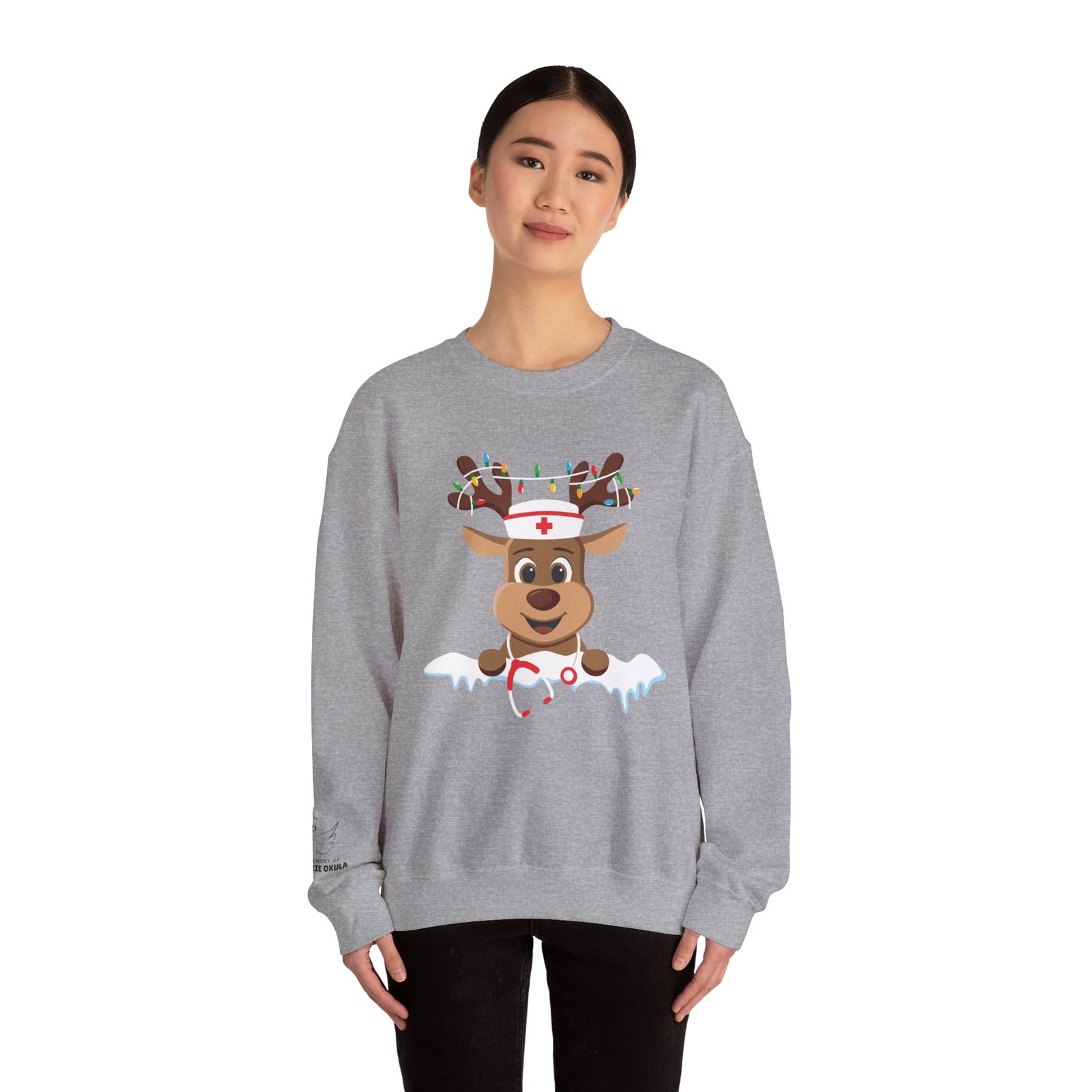 Reindeer RN Sweater - Image 4