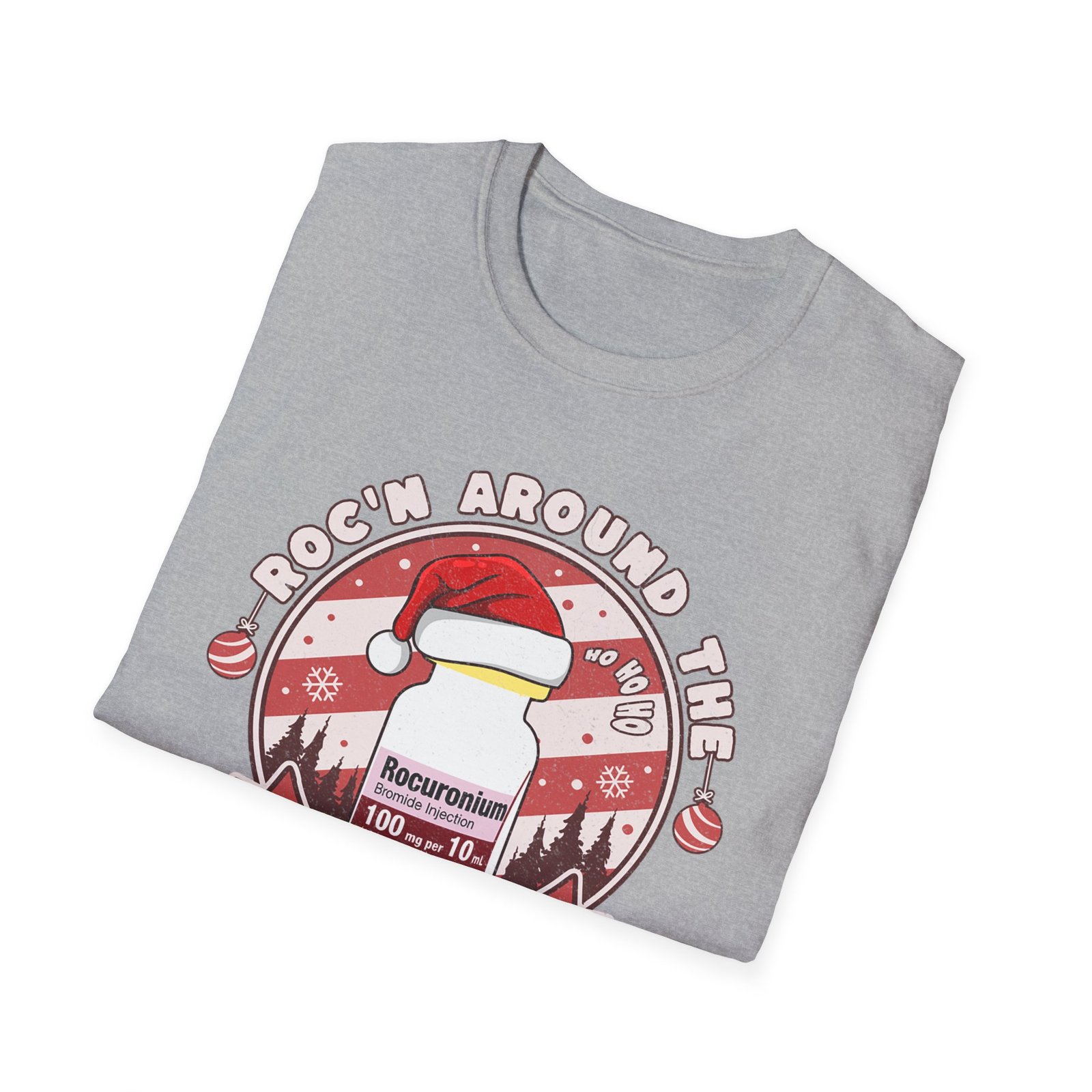 Roc'N Around the Christmas Tree T-Shirt - Image 13