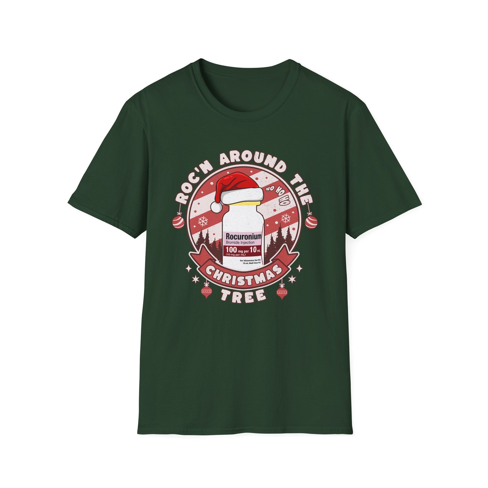 Roc'N Around the Christmas Tree T-Shirt - Image 18