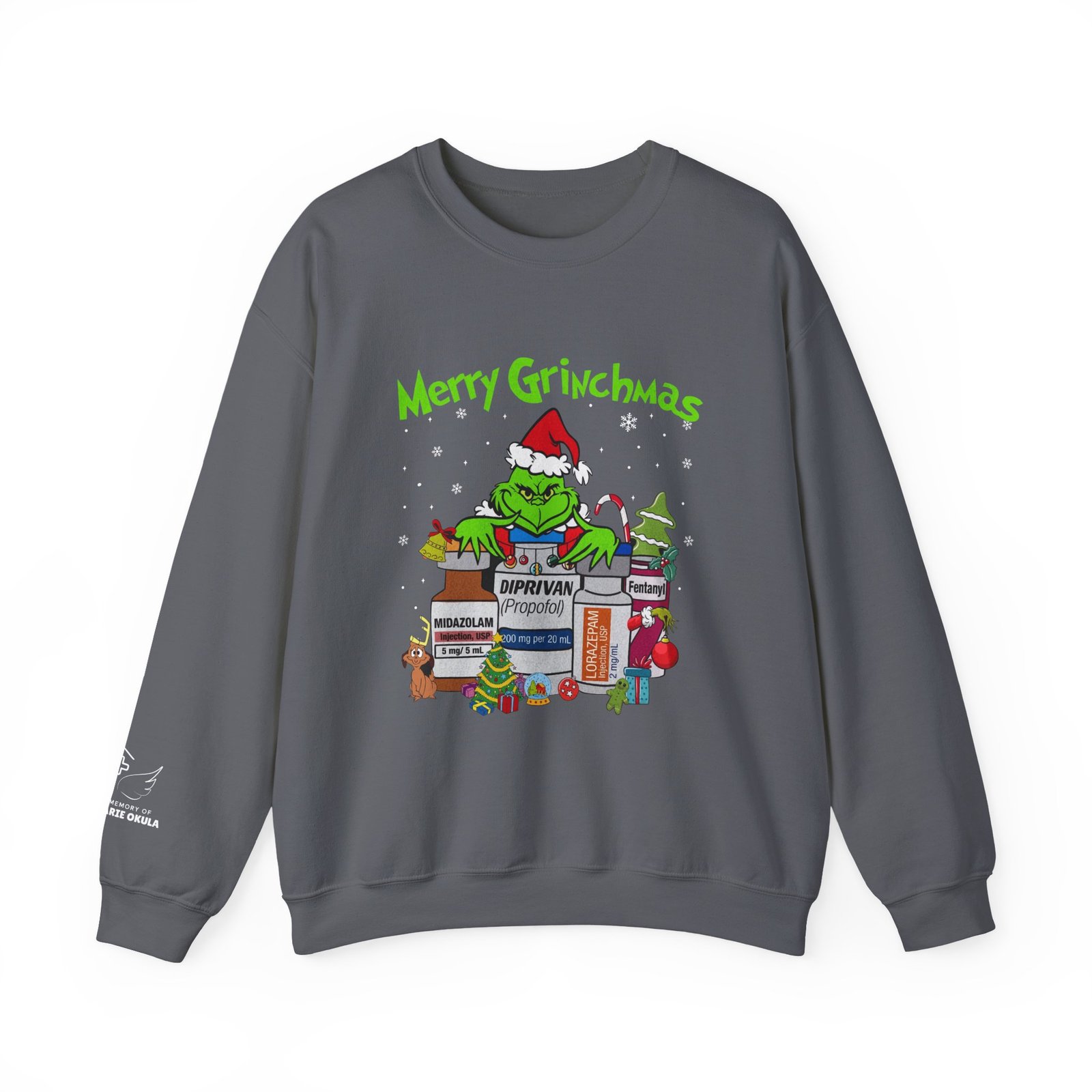 Grinch Rx Sweater - Image 5