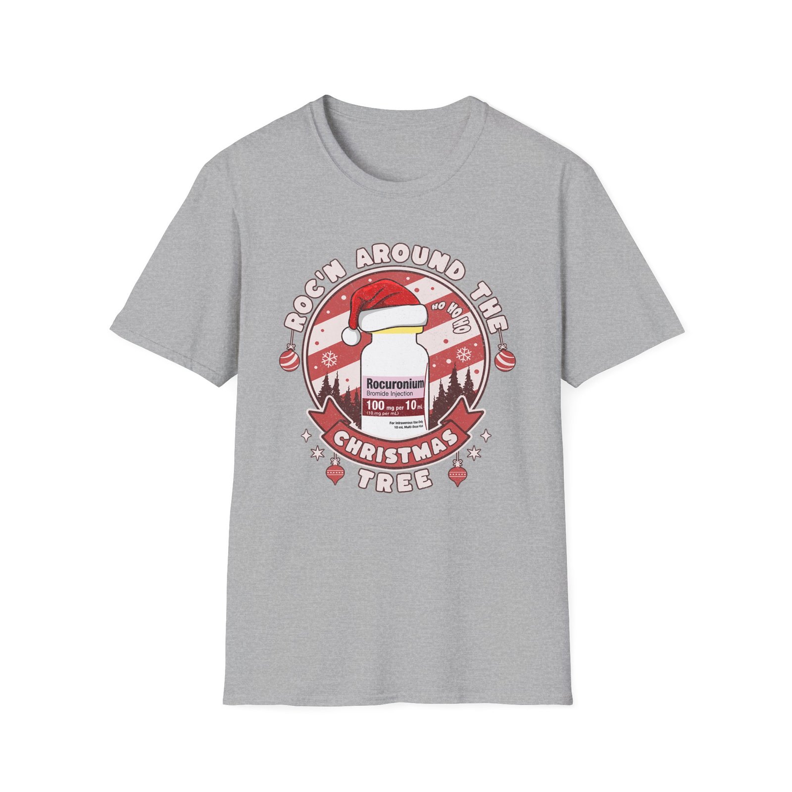 Roc'N Around the Christmas Tree T-Shirt - Image 10