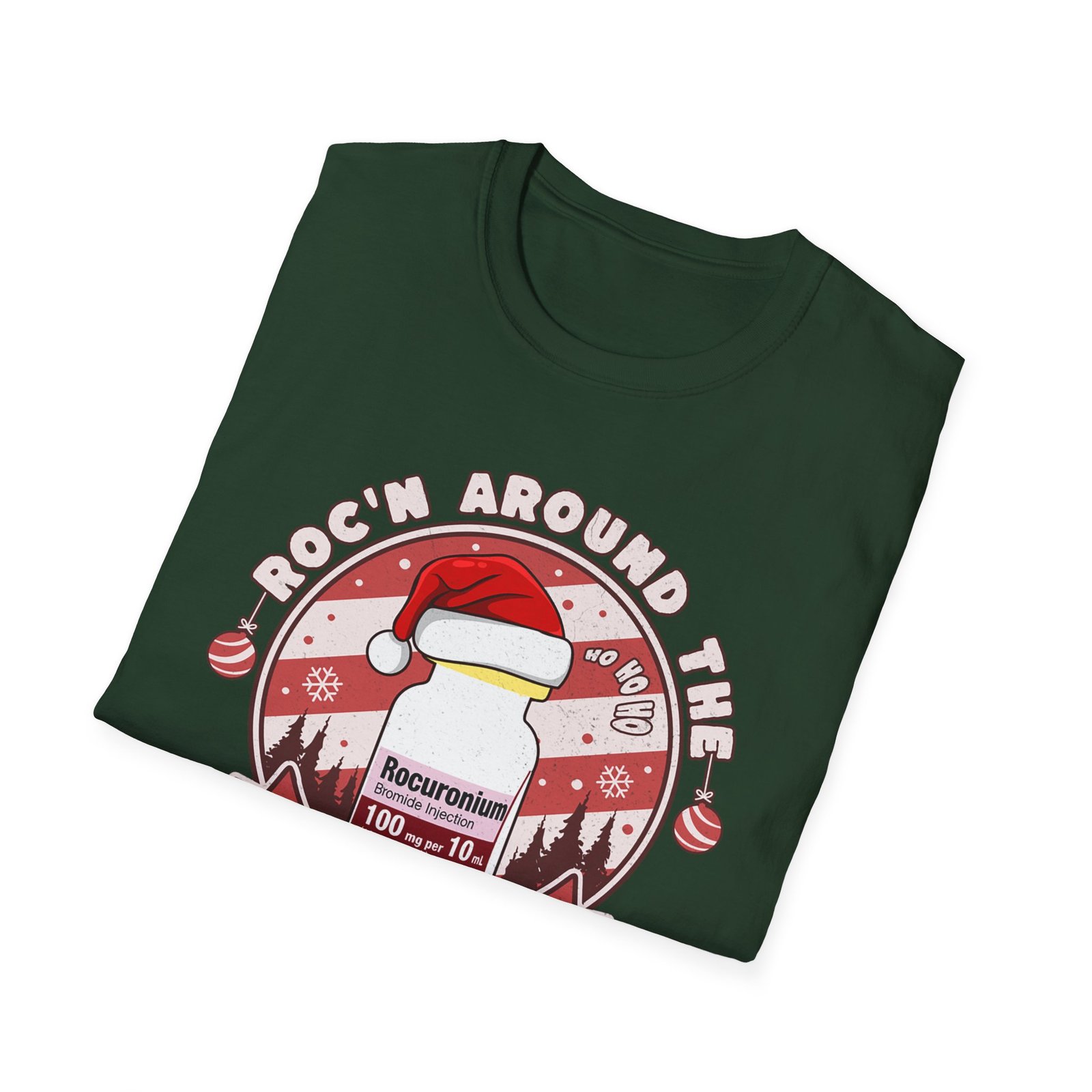 Roc'N Around the Christmas Tree T-Shirt - Image 21