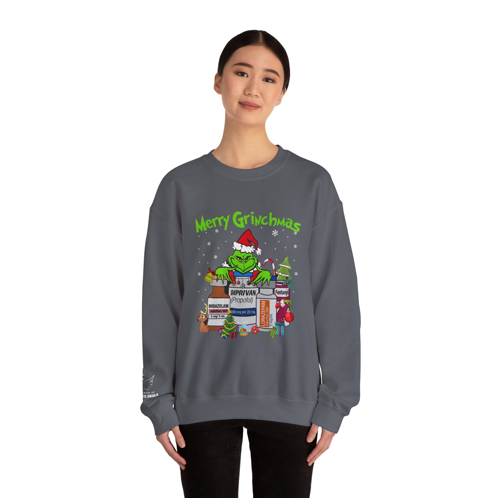 Grinch Rx Sweater - Image 8