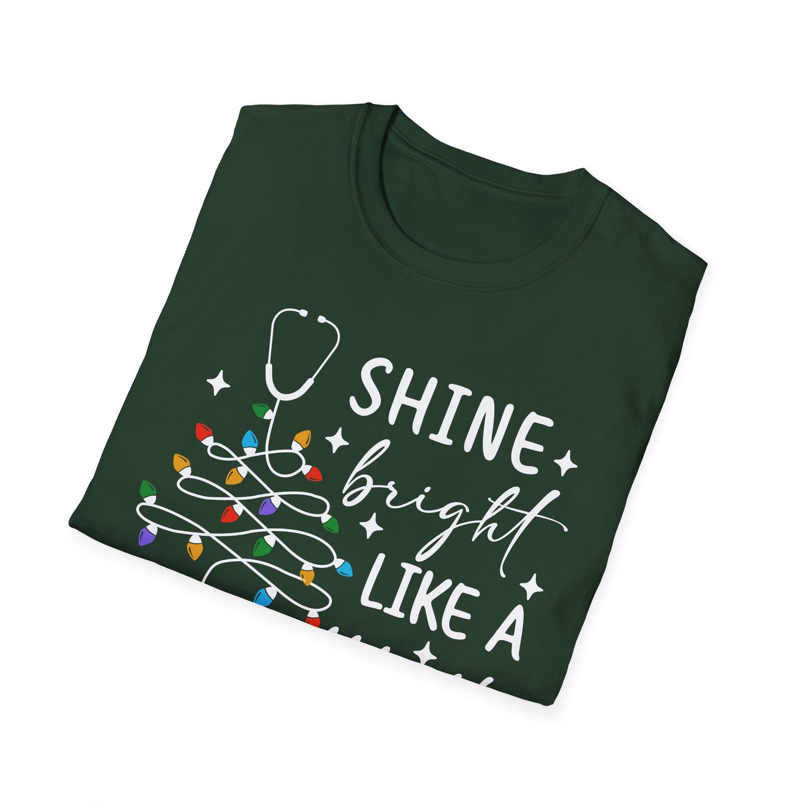 Shine Bright Like A Call Light T-Shirt - Image 16