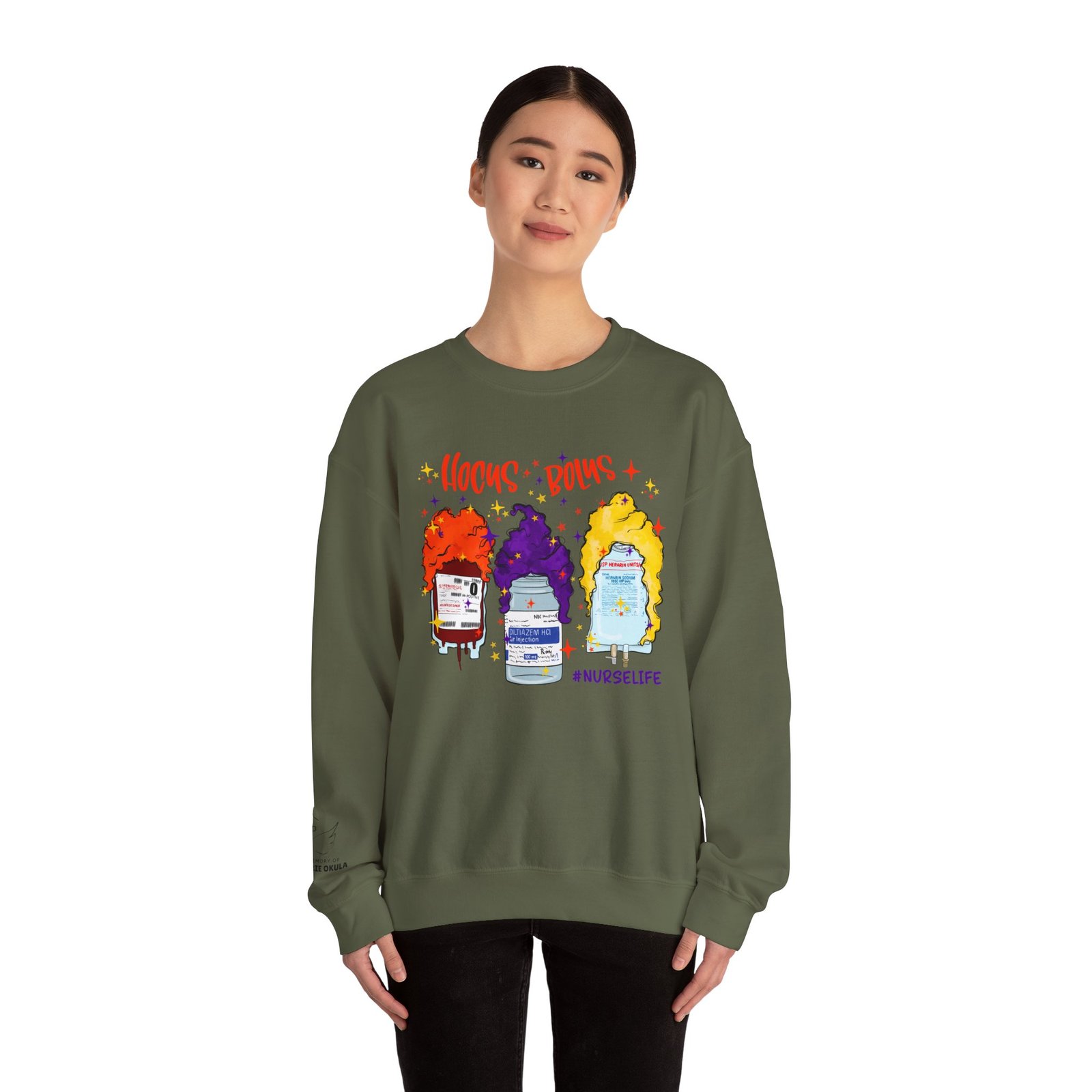 Hocus Bolus Nurse Squad Sweater - Image 14